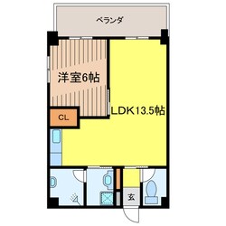 トーマスビルの物件間取画像